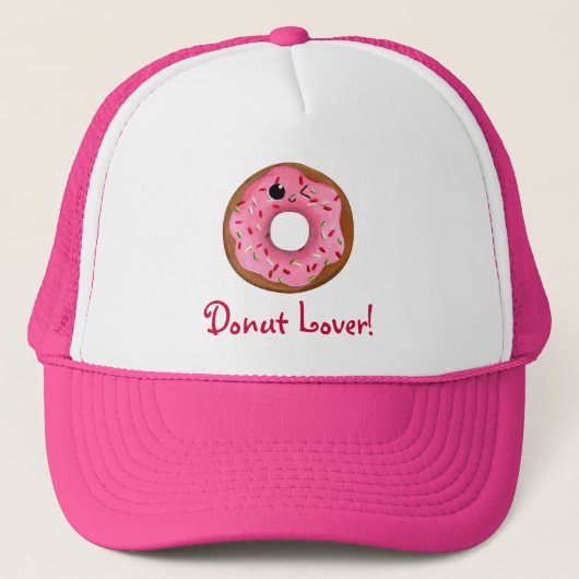 Delicious Donuts Trucker Pet (Voorkant)