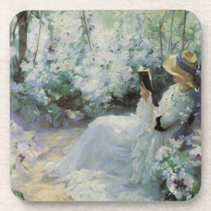 Delicious eenzaamheid van Frank Bramley,  kunst Bier Onderzetter