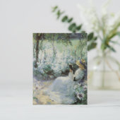 Delicious eenzaamheid van Frank Bramley,  kunst Briefkaart (Staand voorkant)