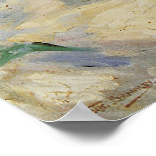 Delicious eenzaamheid van Frank Bramley, kunst Poster (Hoek)