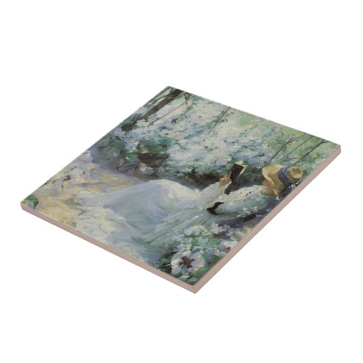 Delicious eenzaamheid van Frank Bramley,  kunst Tegeltje (Zijkant)