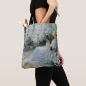Delicious eenzaamheid van Frank Bramley, kunst Tote Bag (Dichtbij)