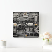 Delicious Engineering Vierkante Klok (Huis)