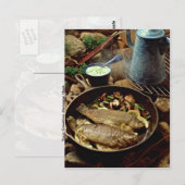 Delicious Fish Fry Briefkaart (Voorkant / Achterkant)