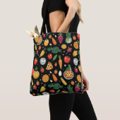 Delicious Food Fiesta | Vibrant Culinary Tote Bag (Dichtbij)
