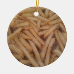 Delicious French Fries Keramisch Ornament
