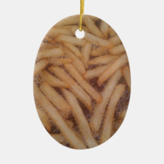 Delicious French Fries Keramisch Ornament (Voorkant)