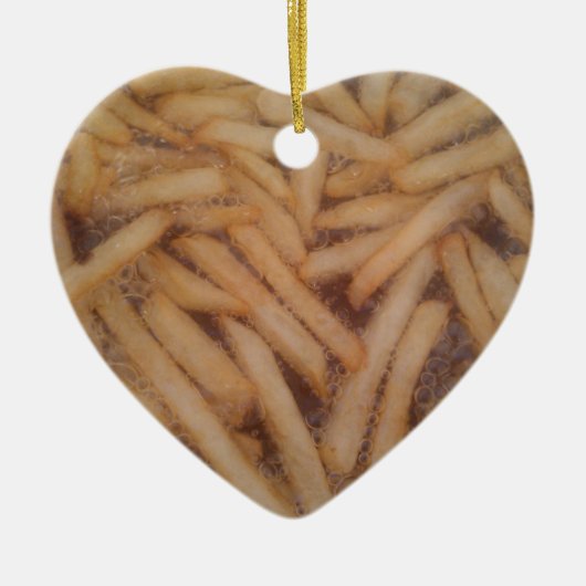 Delicious French Fries Keramisch Ornament (Voorkant)