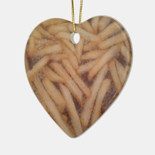 Delicious French Fries Keramisch Ornament (Links)