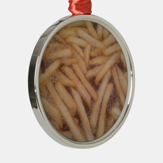 Delicious French Fries Metalen Ornament (Rechts)