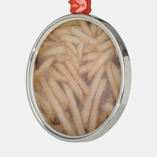 Delicious French Fries Metalen Ornament (Links)
