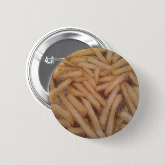 Delicious French Fries Ronde Button 5,7 Cm (Voorkant /achterkant)