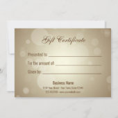 Delicious Gingerbrood Cookies Cookies Cadeaubon (Achterkant)