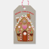 Delicious Gingerbrood House Cadeaulabel (Voorkant)