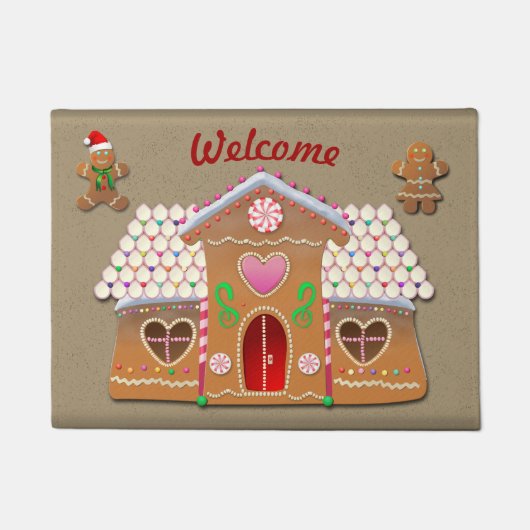 Delicious Gingerbrood House Deurmat (Voorkant)