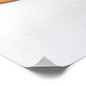 Delicious Ham & Cheese Sub Sandwich Poster (Hoek)