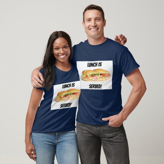 Delicious Ham & Cheese Sub Sandwich T-shirt (Unisex)