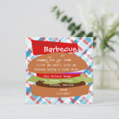 Delicious Hamburger Kaart (Staand voorkant)