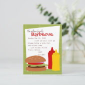 Delicious Hamburger Kaart (Staand voorkant)