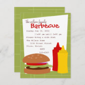 Delicious Hamburger Kaart (Voorkant / Achterkant)