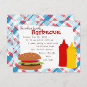 Delicious Hamburger Kaart (Voorkant / Achterkant)