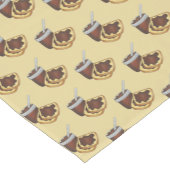 Delicious Homemade Apple Butter Pennsylvania Dutch Korte Tafelloper (Hoek)