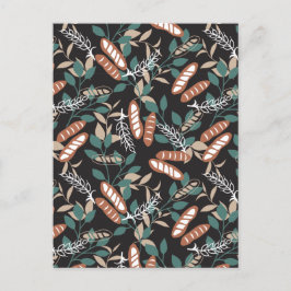 Delicious Homemade Baguette Bread Pattern Briefkaart