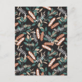 Delicious Homemade Baguette Bread Pattern Briefkaart (Voorkant)