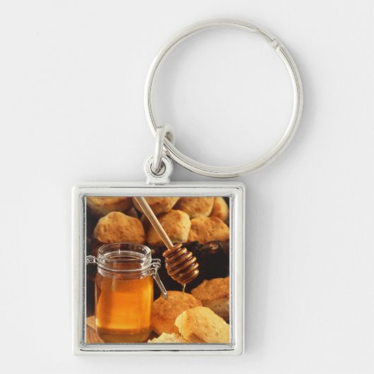 Delicious Honey Jar Sleutelhanger (Voorkant)