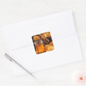 Delicious Honey Jar Vierkante Sticker (Envelop)