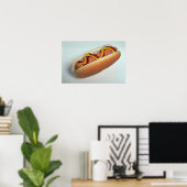 Delicious hotdog poster (Thuiskantoor)