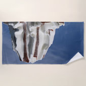 Delicious Ice Cream in Sky-fotografie Strandlaken (Voorkant)