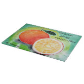 Delicious Juicy Oranje Sliced Snijplank (Hoek)