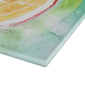 Delicious Juicy Oranje Sliced Snijplank (Hoek)