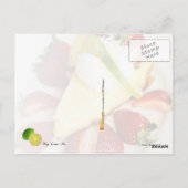 Delicious Key Limoen Pie Briefkaart (Achterkant)