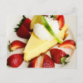 Delicious Key Limoen Pie Briefkaart (Voorkant)