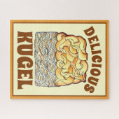 Delicious Kugel Jewish Egg Noodle Casserole Legpuzzel (Horizontaal)