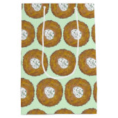 Delicious Latkes Potato Pancakes Hanukkah Cuisine Medium Cadeauzakje (Achterkant)