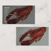 Delicious Lobster Visitekaartje (Voorkant / Achterkant)