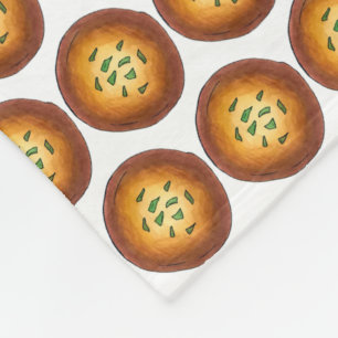 Delicious Malpua Indian Pancake Mithai Sweets Fleece Deken