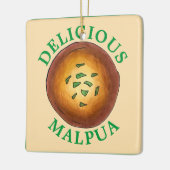Delicious Malpua Indian Pancake Mithai Sweets Keramisch Ornament (Links)