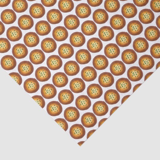 Delicious Malpua Indian Pancake Mithai Sweets Tissuepapier (Detail)