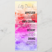 Delicious Menu (Voorkant)