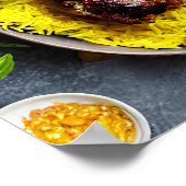 Delicious Middle East Lamb Mandhi in A Platter Poster (Hoek)