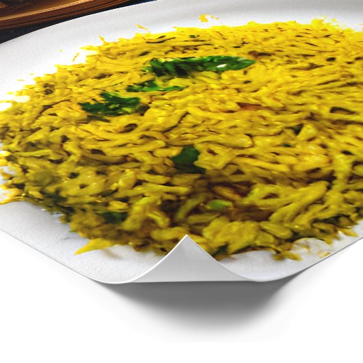 Delicious Middle Eastern Lamb Mandhi Poster (Hoek)