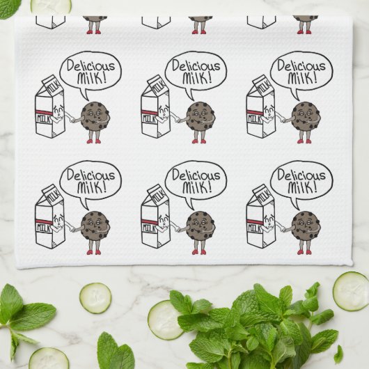 Delicious Milk Theedoek (Gevouwen)