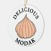 Delicious Modak Coconut Mithai Indian Sweet Keramisch Ornament (Links)