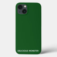 Delicious Monster green color name Hoesje-Mate iPh