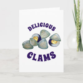 Delicious New England RI Steamed Clams Clambake Kaart