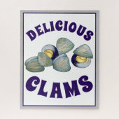 Delicious New England RI Steamed Clams Clambake Legpuzzel (Verticaal)